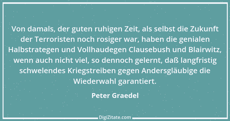 Zitat von Peter Graedel 4