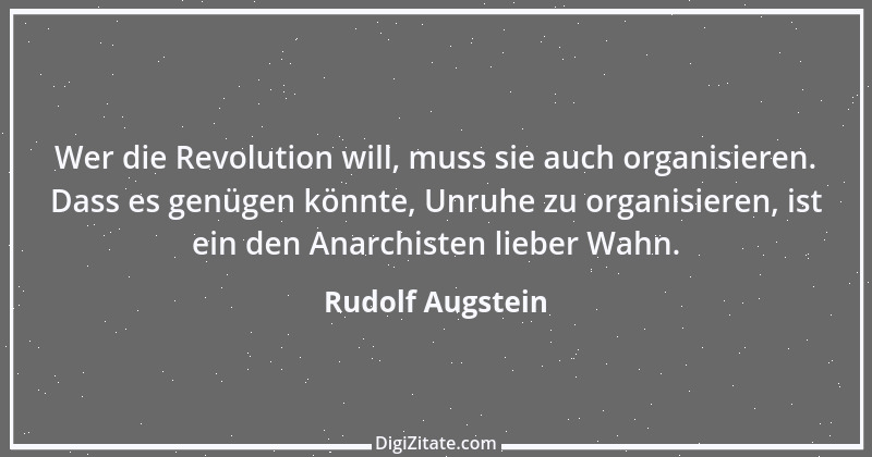 Zitat von Rudolf Augstein 49