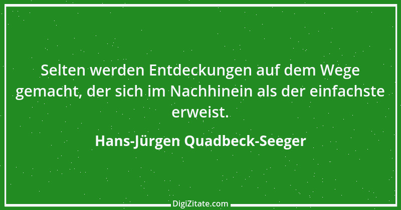 Zitat von Hans-Jürgen Quadbeck-Seeger 57