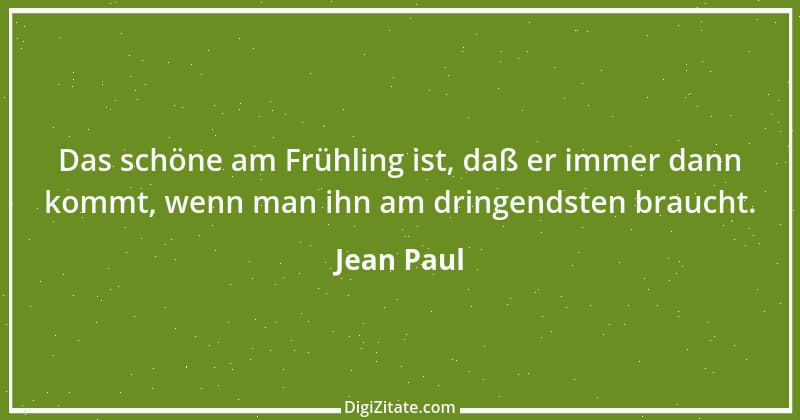 Zitat von Jean Paul 574