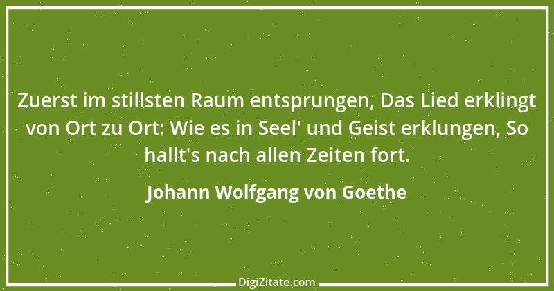 Zitat von Johann Wolfgang von Goethe 429