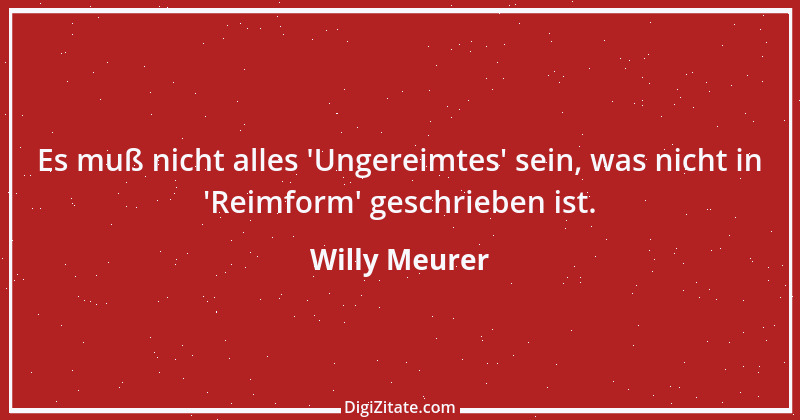 Zitat von Willy Meurer 730