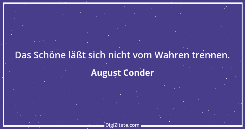 Zitat von August Conder 1