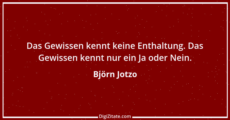 Zitat von Björn Jotzo 1