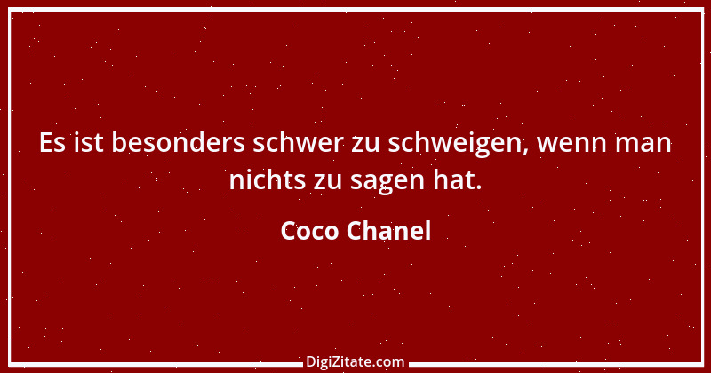 Zitat von Coco Chanel 31