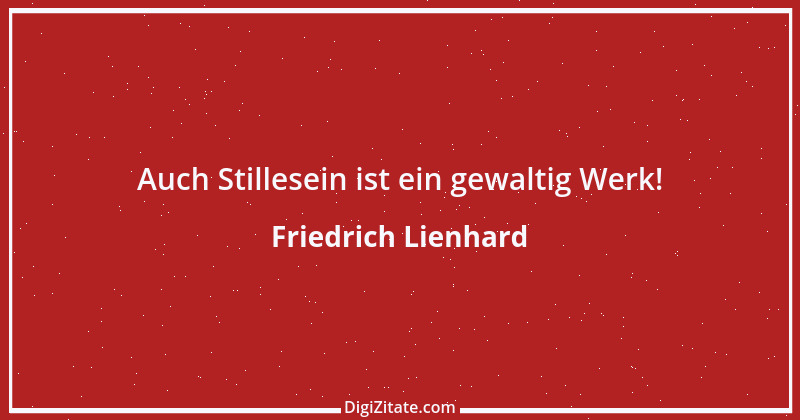 Zitat von Friedrich Lienhard 47