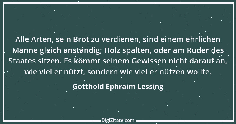 Zitat von Gotthold Ephraim Lessing 352