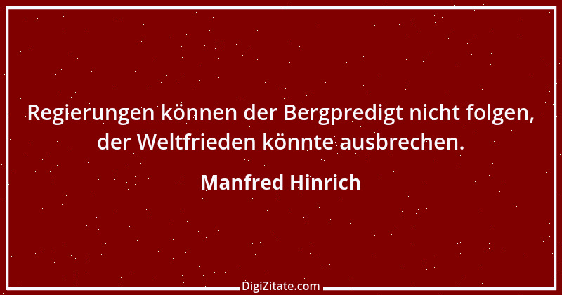 Zitat von Manfred Hinrich 1604