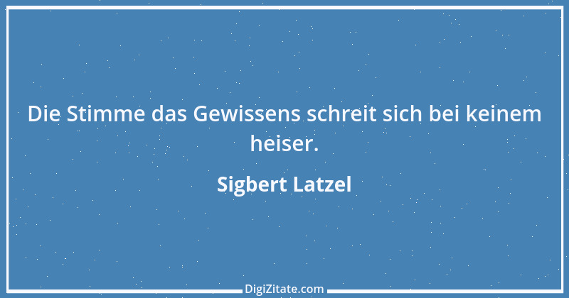 Zitat von Sigbert Latzel 339