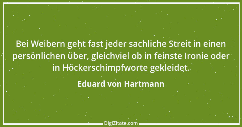 Zitat von Eduard von Hartmann 18