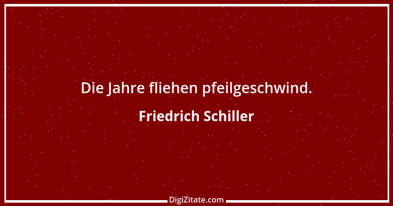 Zitat von Friedrich Schiller 1948