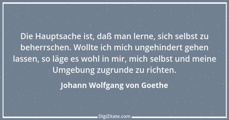 Zitat von Johann Wolfgang von Goethe 2431