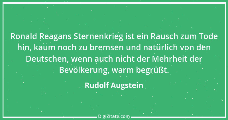 Zitat von Rudolf Augstein 52