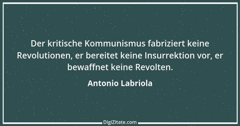 Zitat von Antonio Labriola 1