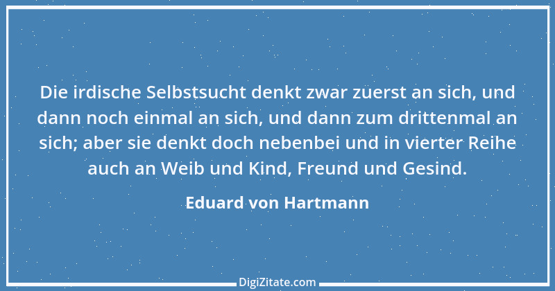 Zitat von Eduard von Hartmann 19