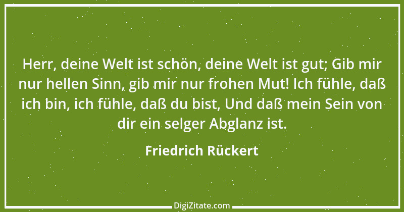 Zitat von Friedrich Rückert 401