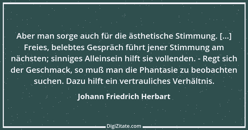 Zitat von Johann Friedrich Herbart 11