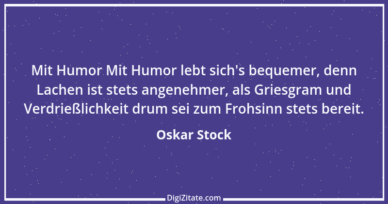 Zitat von Oskar Stock 31