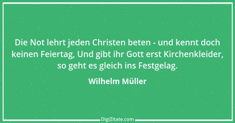 Zitat von Wilhelm Müller 9