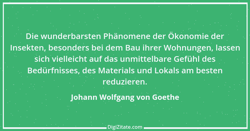 Zitat von Johann Wolfgang von Goethe 433