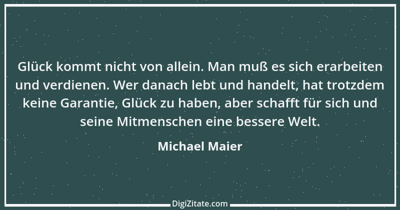 Zitat von Michael Maier 2