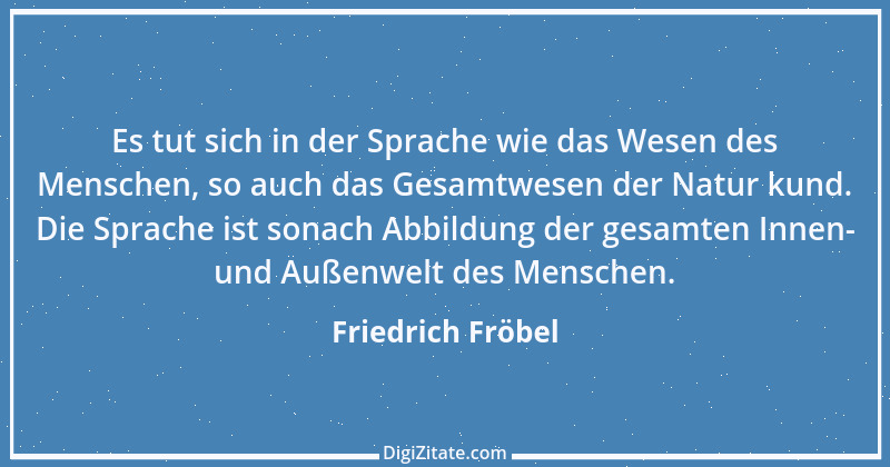 Zitat von Friedrich Fröbel 10