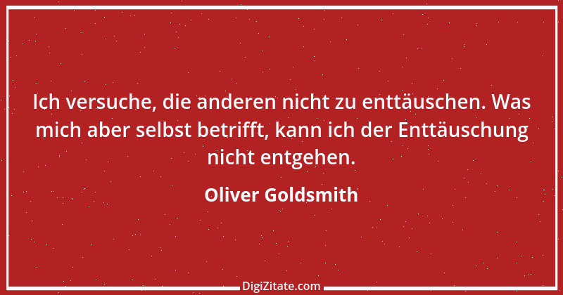 Zitat von Oliver Goldsmith 2