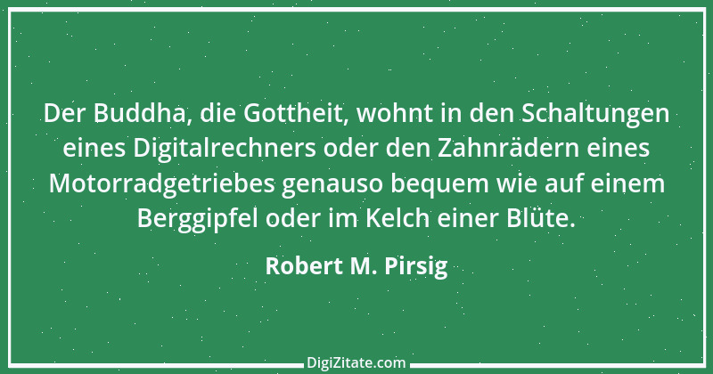 Zitat von Robert M. Pirsig 7