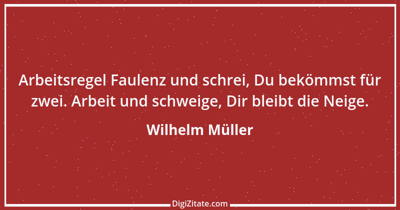 Zitat von Wilhelm Müller 11