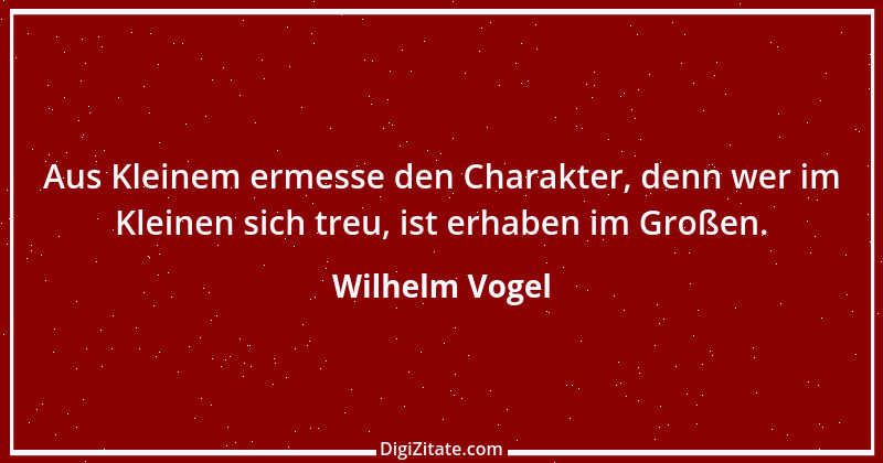 Zitat von Wilhelm Vogel 264