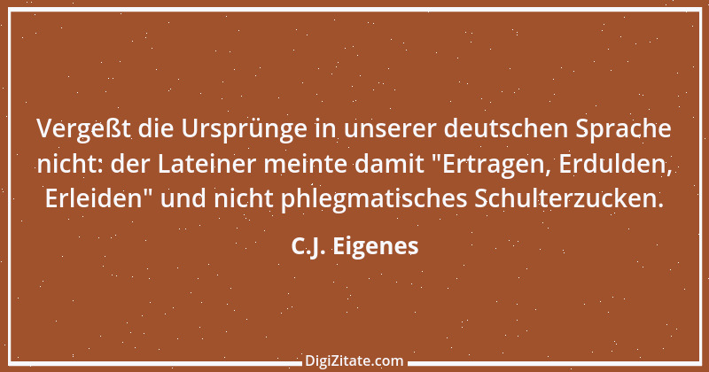 Zitat von C.J. Eigenes 5