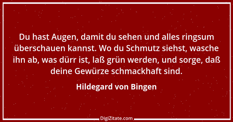 Zitat von Hildegard von Bingen 71