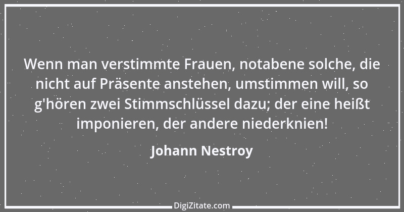 Zitat von Johann Nestroy 83