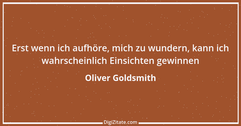 Zitat von Oliver Goldsmith 3