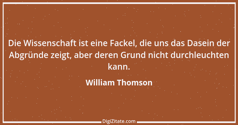 Zitat von William Thomson 3