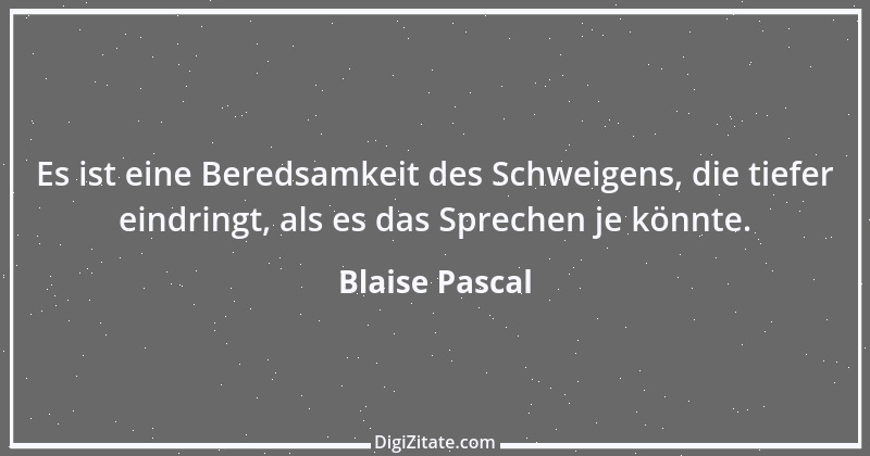 Zitat von Blaise Pascal 330