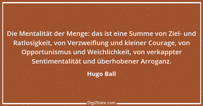 Zitat von Hugo Ball 19