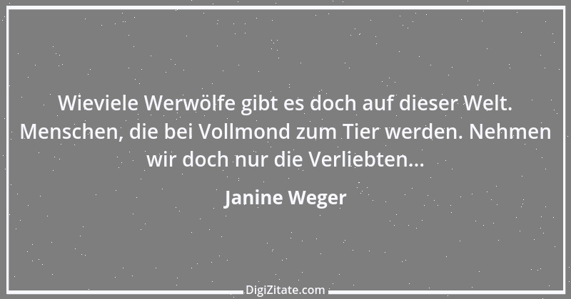 Zitat von Janine Weger 81