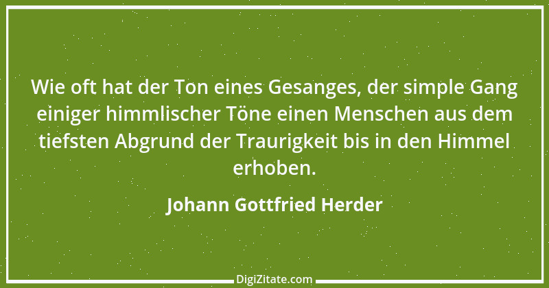 Zitat von Johann Gottfried Herder 111