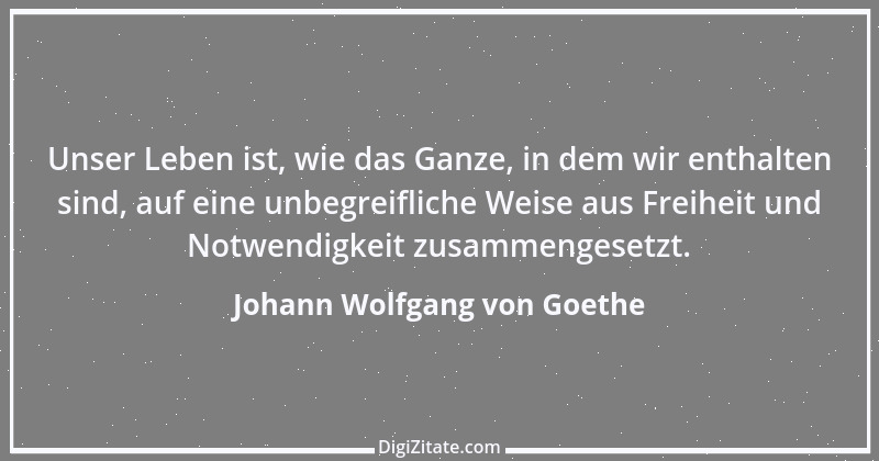 Zitat von Johann Wolfgang von Goethe 3797