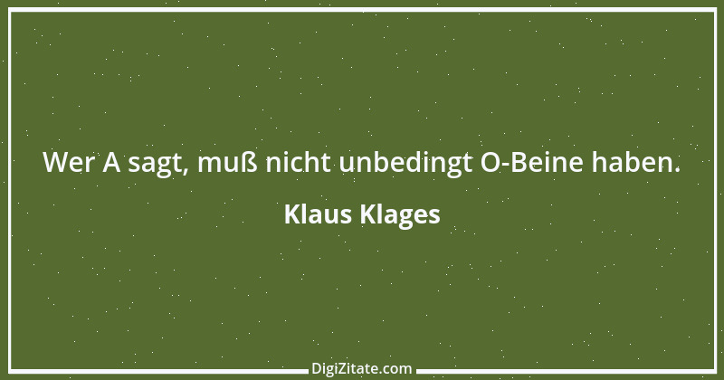 Zitat von Klaus Klages 49