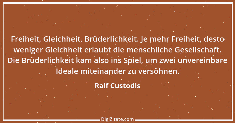 Zitat von Ralf Custodis 1