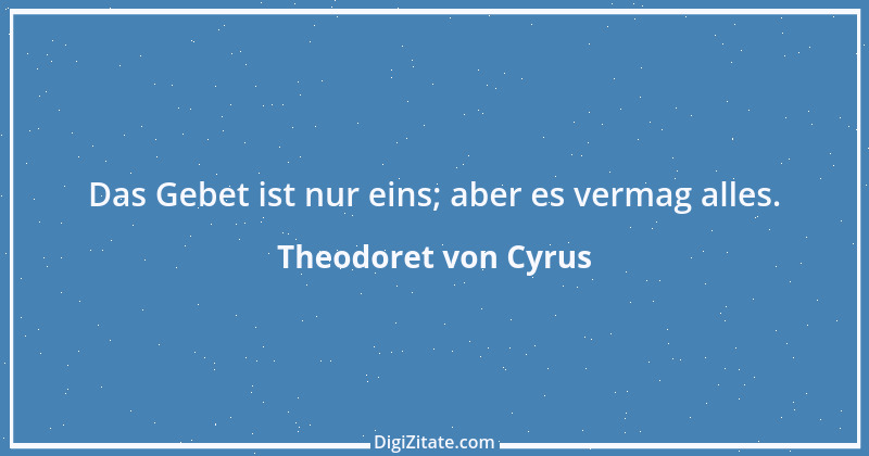 Zitat von Theodoret von Cyrus 1