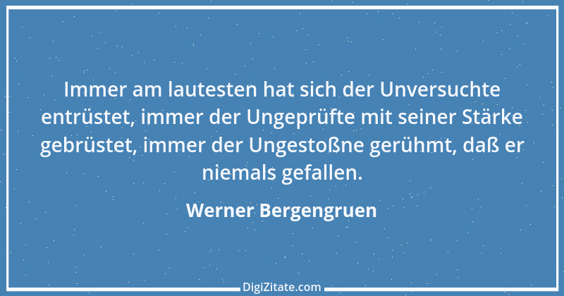 Zitat von Werner Bergengruen 9