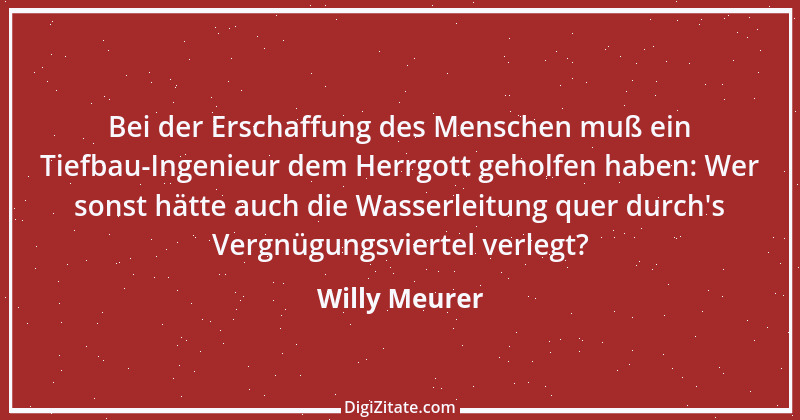 Zitat von Willy Meurer 98