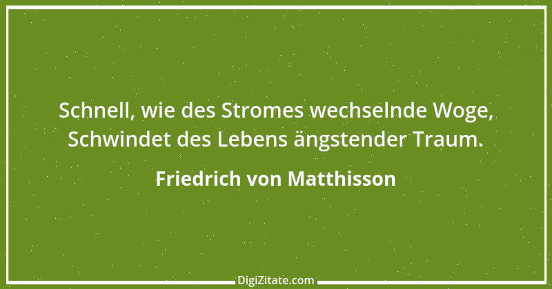 Zitat von Friedrich von Matthisson 3