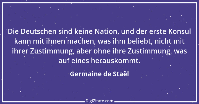 Zitat von Germaine de Staël 67