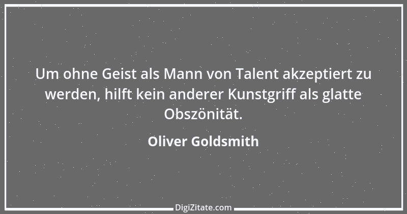 Zitat von Oliver Goldsmith 4