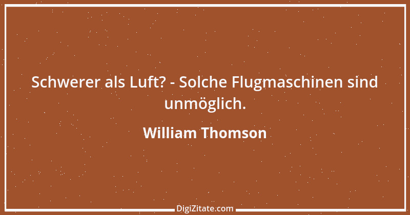 Zitat von William Thomson 4