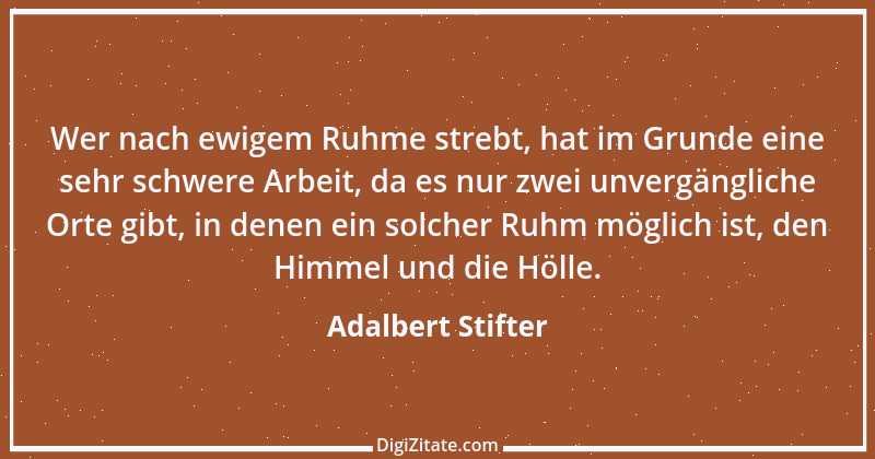 Zitat von Adalbert Stifter 11